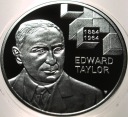 10 zł złotych 2021 Edward TAYLOR Wielcy polscy ekonomiści SREBRO