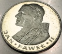 1000 zł złotych 1982 Jan Paweł II SREBRO