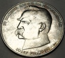 50000 zł złotych 1988 Józef Piłsudski SREBRO