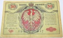 1917 50 Pięćdziesiąt Marek Polskich ser. A Jenerał (nr 1)