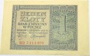 1941 1 zł Jeden Złoty, banknot seria BD
