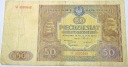 1946 50 zł pięćdziesiąt złotych banknot seria M