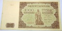 1947 1000 zł Tysiąc złotych Ser. G RZADKI