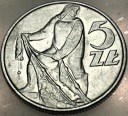 5 zł pięć złotych 1960 Rybak z Rybakiem