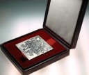 Medal 1971 Odbudowa Zamku Królewskiego w Warszawie Mennica 161g Ag SREBRO