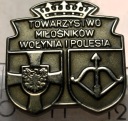 Odznaka Towarzystwo Miłośników Wołynia i Polesia TMWiP