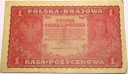 1919 1 Jedna Marka Polska banknot I Serja JT