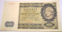 1940 500 zł Pięćset Złotych Seria A Góral (nr 2)