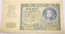 1941 5 zł pięć złotych Seria AE 1536536 Generalna Gubernia banknot