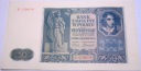 1941 50 zł pięćdziesiąt złotych Seria E 5798978 Generalna Gubernia banknot