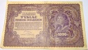 1919 1000 Tysiąc Marek Polskich I Serja AY