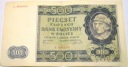 1940 500 zł Pięćset Złotych Seria A Góral (nr 1)