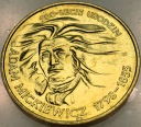 2 zł złote 1998 Adam Mickiewicz