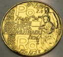 2 zł złote 1998 Skłodowska Polon i Rad