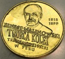2 zł złote 1999 Ernest Malinowski kolej Peru