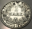 Niemcy 1 marka mark 1875 A SREBRO