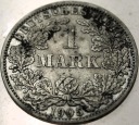 Niemcy 1 marka mark 1905 A SREBRO