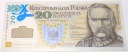 2014 20 złotych LEGIONY 100 rocznica utworzenia Legionów Polskich Piłsudski