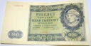 1940 500 zł Pięćset Złotych Seria A Góral (nr 2)