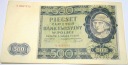 1940 500 zł Pięćset Złotych Seria A Góral (nr 3)