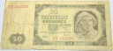 1948 50 zł Pięćdziesiąt Złotych, seria CT Rybak
