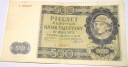 1940 500 zł pięćset złotych Ser. A 5959657 Góral Generalna Gubernia banknot
