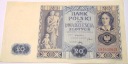 1936 20 zł dwadzieścia złotych Seria CN3438845 banknot