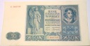1941 50 zł pięćdziesiąt złotych Seria E 3465748 Generalna Gubernia banknot
