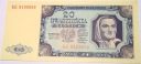 1948 20 zł dwadzieścia złotych Seria KE 8109868 kobieta w chuście banknot