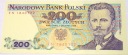 1988 200 zł dwieście złotych EN 1840102 Jarosław Dąbrowski banknot