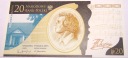 2009 20 zł złotych Fryderyk CHOPIN Szopen banknot kolekcjonerski