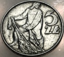 5 zł pięć złotych 1974 Rybak z Rybakiem