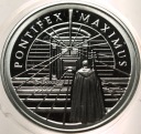 10 zł złotych 2002 Jan Paweł II Pontifex Maximus SREBRO