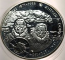 10 zł złotych 2007 Arctowski i Dobrowolski CYRKONIA SREBRO