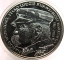 Medal 1/2 gryphon PIŁSUDSKI Naród wspaniały tylko ludzie... 15,55g SREBRO