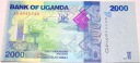 Uganda 2000 szylingów 2010 Jezioro Wiktorii ryby schillings banknot