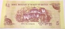 Bhutan 5 ngultrum 2015 Klasztor Taktsang BTN Nu banknot