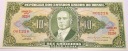 Brazylia 10 cruzeiros 1966-1967 Getúlio Vargasa BRB Cr$ banknot