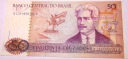 Brazylia 50 cruzados 1986-1988 Oswaldo Gonçalves Cruz BRC Cz$ banknot