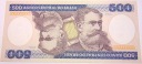 Brazylia 500 cruzeiros 1981-1985 Deodoro da Fonseci BRB Cr$ banknot