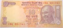 Indie 10 rupii 2006 Mahatma Gandhi INR Rs banknot