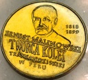 2 zł złote 1999 Ernest Malinowski kolej Peru