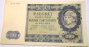 1940 500 zł pięćset złotych Ser. A 2513053 Góral Generalna Gubernia banknot