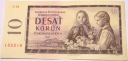 Czechosłowacja 10 koron 1960 Ser. S 38 152218 dziewczęta z kwiatami CSK Kčs
