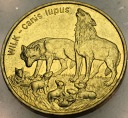 2 zł złote 1999 Wilk Wilki Zwierzęta Świata