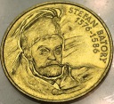 2 zł, złote 1997 Stefan Batory