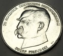 50000 zł złotych 1988 Józef Piłsudski SREBRO