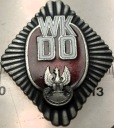 Odznaka WKDO Wyższy Kurs Doskonalenia Oficerów WP III RP Mennica