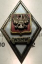 Odznaka WSMW wz.1 Wyższa Szkoła Marynarki Wojennej Gdynia MW absolwentka