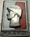 Odznaka Wzorowy Żołnierz SREBRNA Mennica
